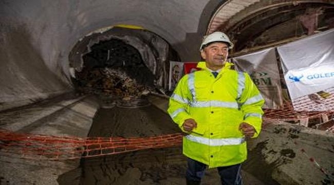 Pandemi, deprem, felaketlere rağmen Narlıdere metrosu devam ediyor