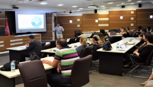 Bornova'da çalışanlara afet eğitimi verildi