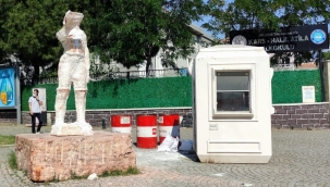 İduğ'un heykelle sınavı