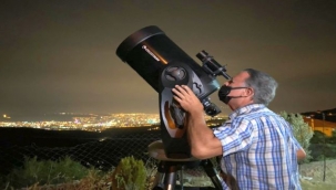 Bornova'dan uzayı fotoğrafladılar 