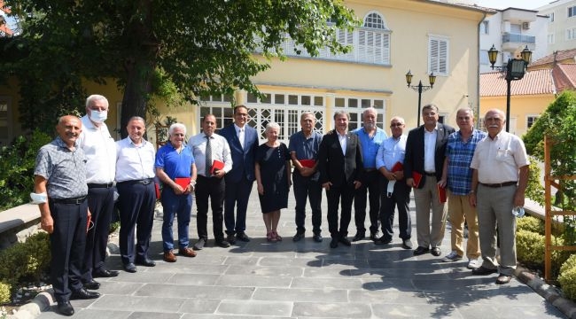 Bornova'nın başkanları buluştu