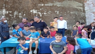 Tire'deki Çocuklar Geleceğimizdir Projesi'ne Sındır, desteği