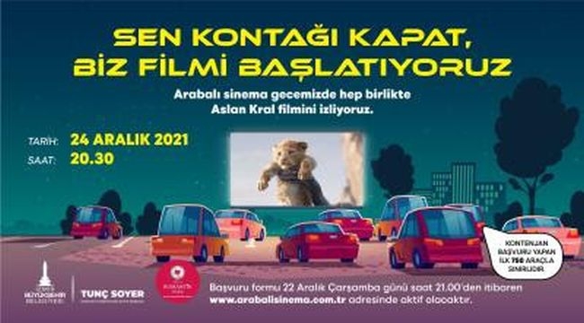 Arabalı sinema keyfi