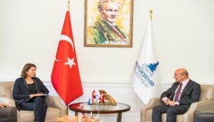 Hollanda Büyükelçisi Kwaasteniet'den Soyer'e ziyaret