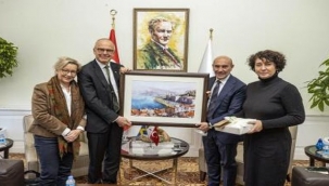 İsveç'in Ankara Büyükelçisi, Başkan Soyer'i ziyaret etti