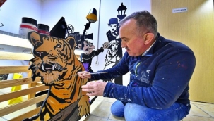 İzmir'i renklendirirken engel tanımıyor