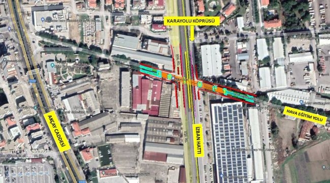 Sarnıç Köprüsü'ndeki trafik yoğunluğu azalacak 