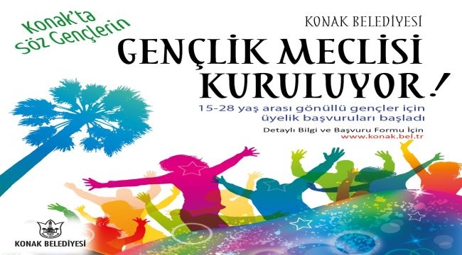 Konak'ta Gençlik Meclisi kuruluyor