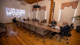 Soyer, iş insanları ve sanayicilerle çevrim içi buluştu