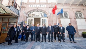 Başkan Özuslu, Bosna Hersek ekibini ağırladı