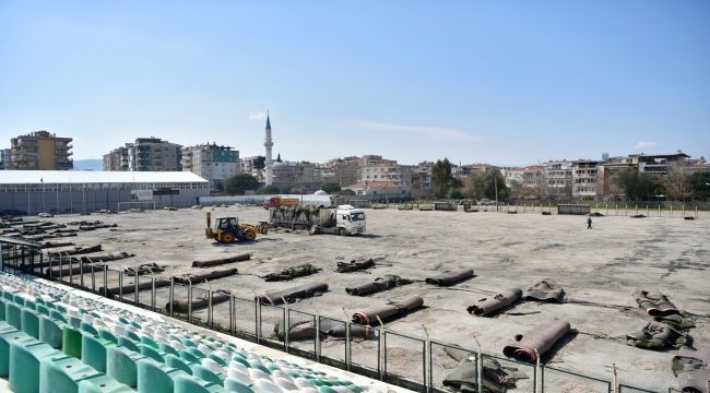 Bornova Şehir Stadı yeniliyor