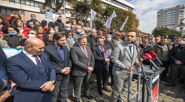 CHP ve belediye başkanlarından memur ve işçiye destek