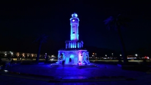 Saat Kulesi her Perşembe maviye bürünecek