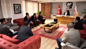 Başkan İduğ Esnaf ve Sanatkârlar Odası'nı ağırladı