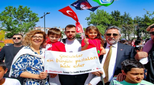 Bayraklı'da 23 Nisan şenlikleri