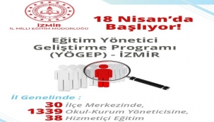 Eğitim Yöneticisi Geliştirme Programı başlıyor
