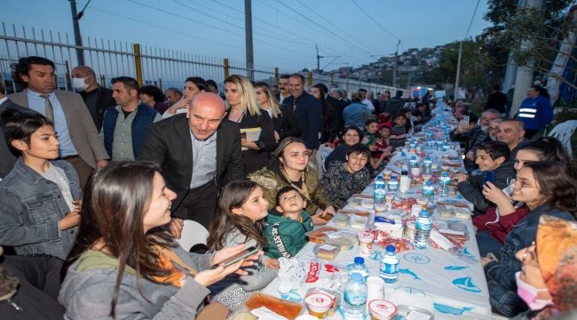 İftar ve park açılışı