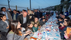 İftar ve park açılışı