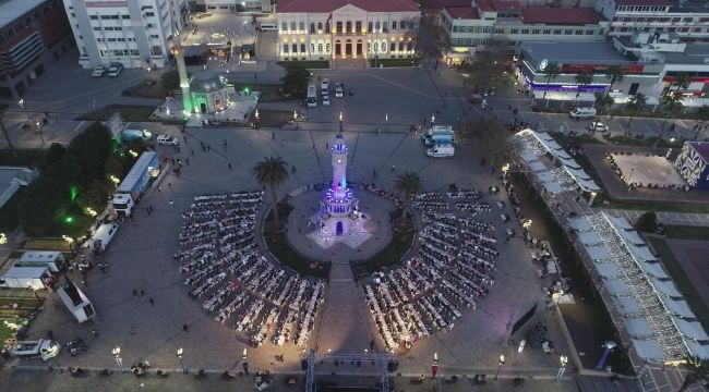 İzmir sofrası kuruldu