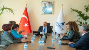 Kadın başkanlarla buluştu