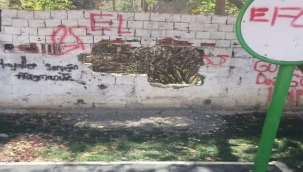 Konak'ta çocuk parkına saldırı