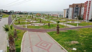 Menemen yeşilleniyor