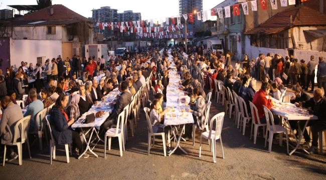 Örnekköy'de iftar buluşması