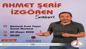 Ahmet Şerif İzgören'den ücretsiz seminer