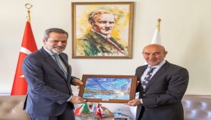 Başkan Soyer Büyükelçi Leitão'yu ağırladı