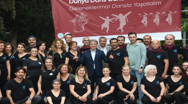 Dünya Dans Günü Bornova'da da kutlandı