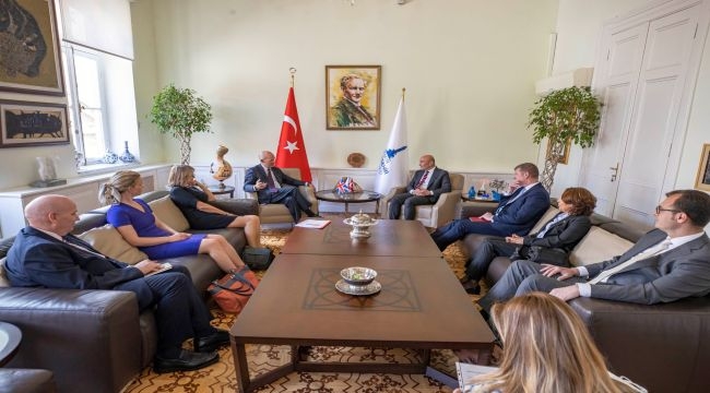 İngiltere Büyükelçisi'nden İzmir ziyareti