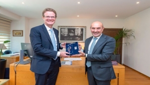 Başkan Soyer AB heyetini ağırladı