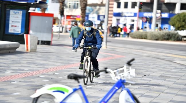 Bisikletli ulaşımın payı arttı