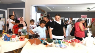Bornovalı kursiyerlerden sergi
