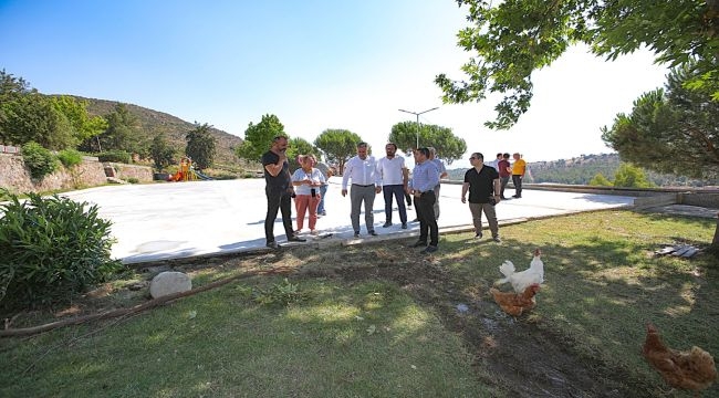 Doğançay'da pazar yeri