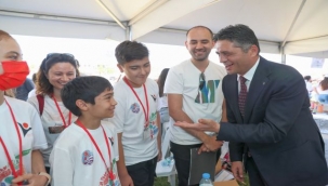 Öğrenciler Aliağa'da bilim festivali düzenledi