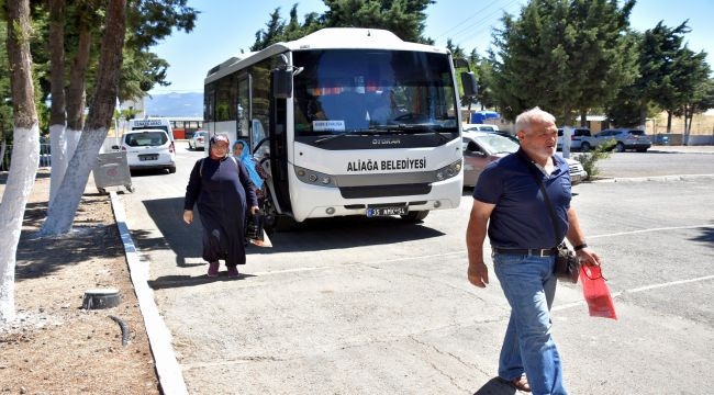 Aliağa Belediyesi'nden bayramda ücretsiz ulaşım