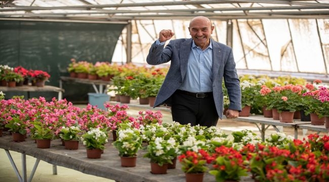 Bademler'in çiçekleri Royal Flora Holland'da satışa sunuldu