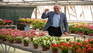 Bademler'in çiçekleri Royal Flora Holland'da satışa sunuldu