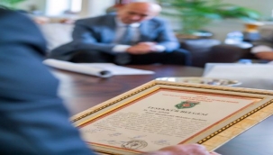 Başkan Soyer'e teşekkür ziyareti