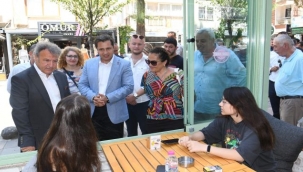 CHP, Bornova'da tam kadro sahada