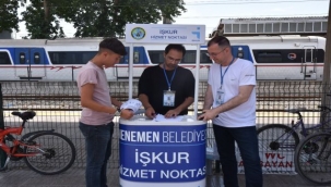 Menemen' de İŞKUR Hizmet Noktası,