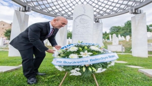Soyer ve İzmir heyeti Saraybosna'da