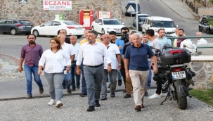 Başkan Sandal, Körfez Mahallesi'nde vatandaşla buluştu