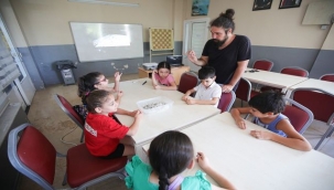 Bayraklı'da çocuklar Basamak Yaz Okulları'nı çok sevdi