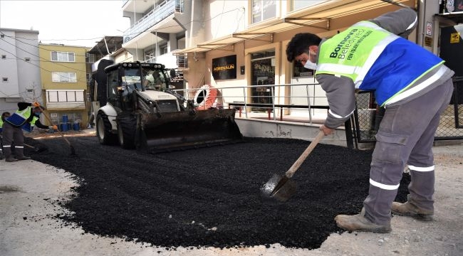 Bornova'da asfalt mutluluğu