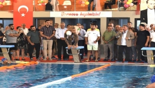 Çambidi'nde yüzme keyfi başladı 