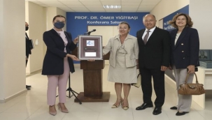 DEÜ kurucu rektörü Ömer Yiğitbaşı'na vefa