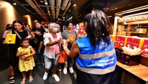 Şehit ve gazi çocuklarını sinemada