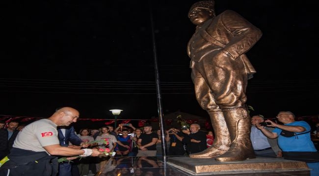 Zafer Yolu kafilesi meşaleyle yola çıktı 